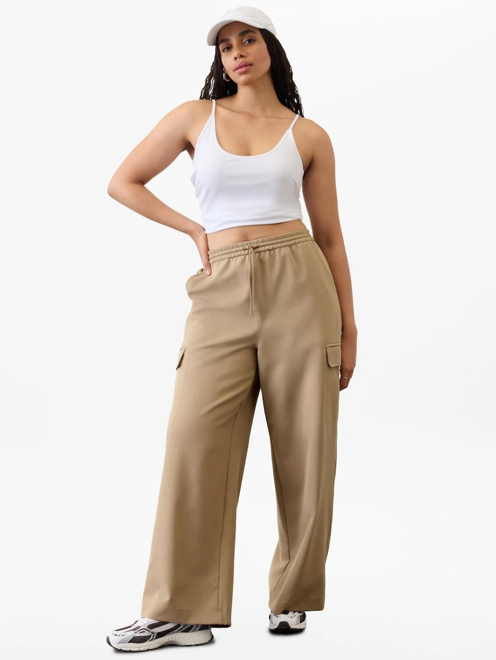 ATHLETA | Promenade Wide Leg Cargo Pant